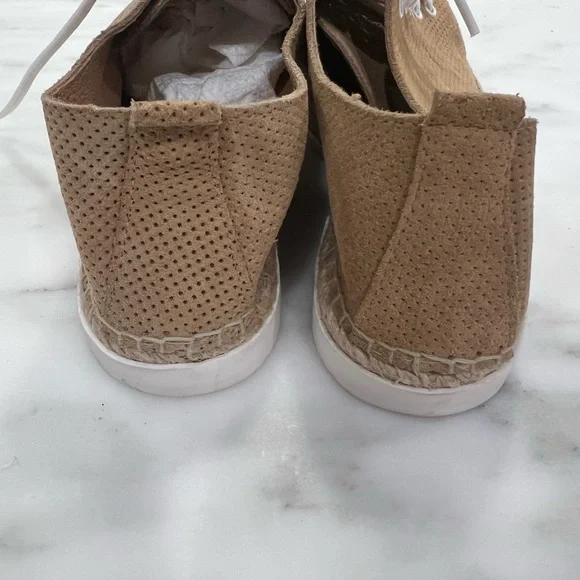 Andre Assous leather Oxford espadrille 9.5 NEW - Picture 2 of 6